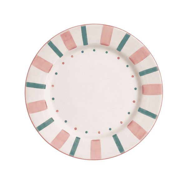 CIRCO Flat Plate Green and Pink