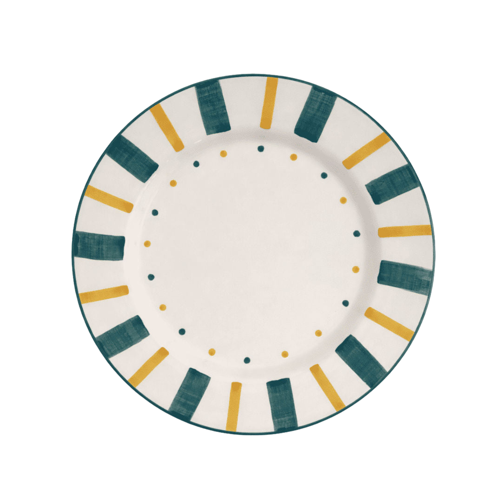 CIRCO Flat Plate Green and Yellow