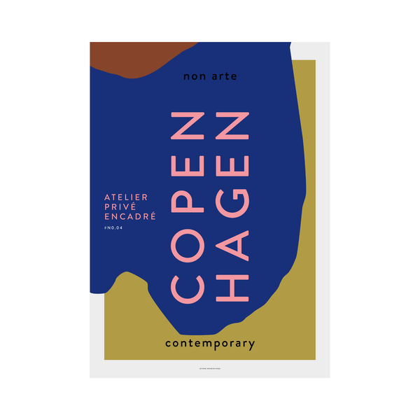 Non Arte Poster "Copenhagen" Print