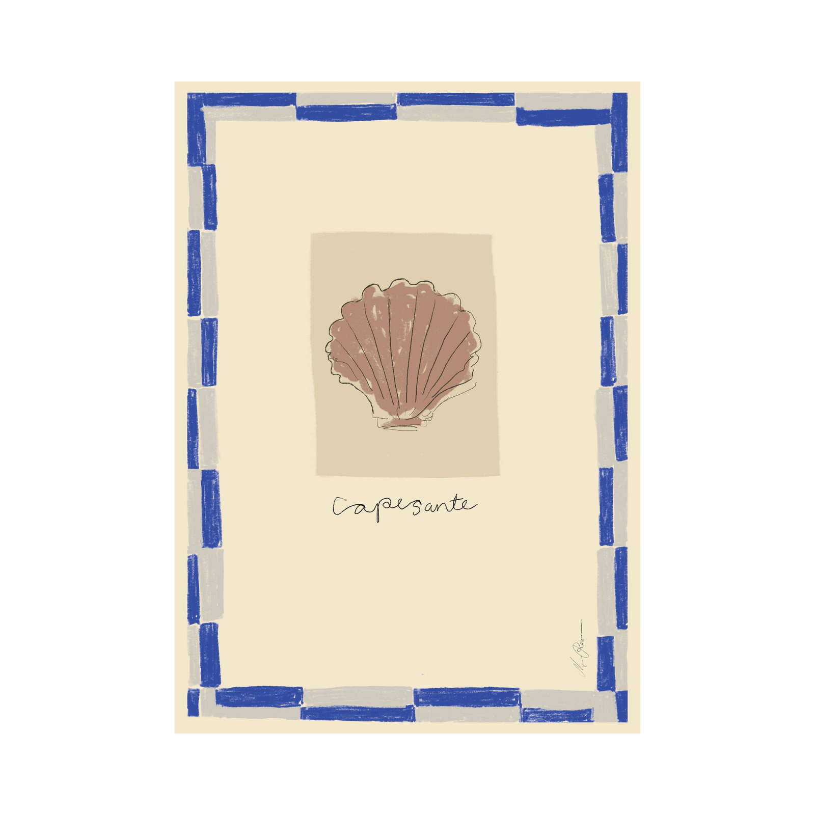 Oggetto - Capesante Print