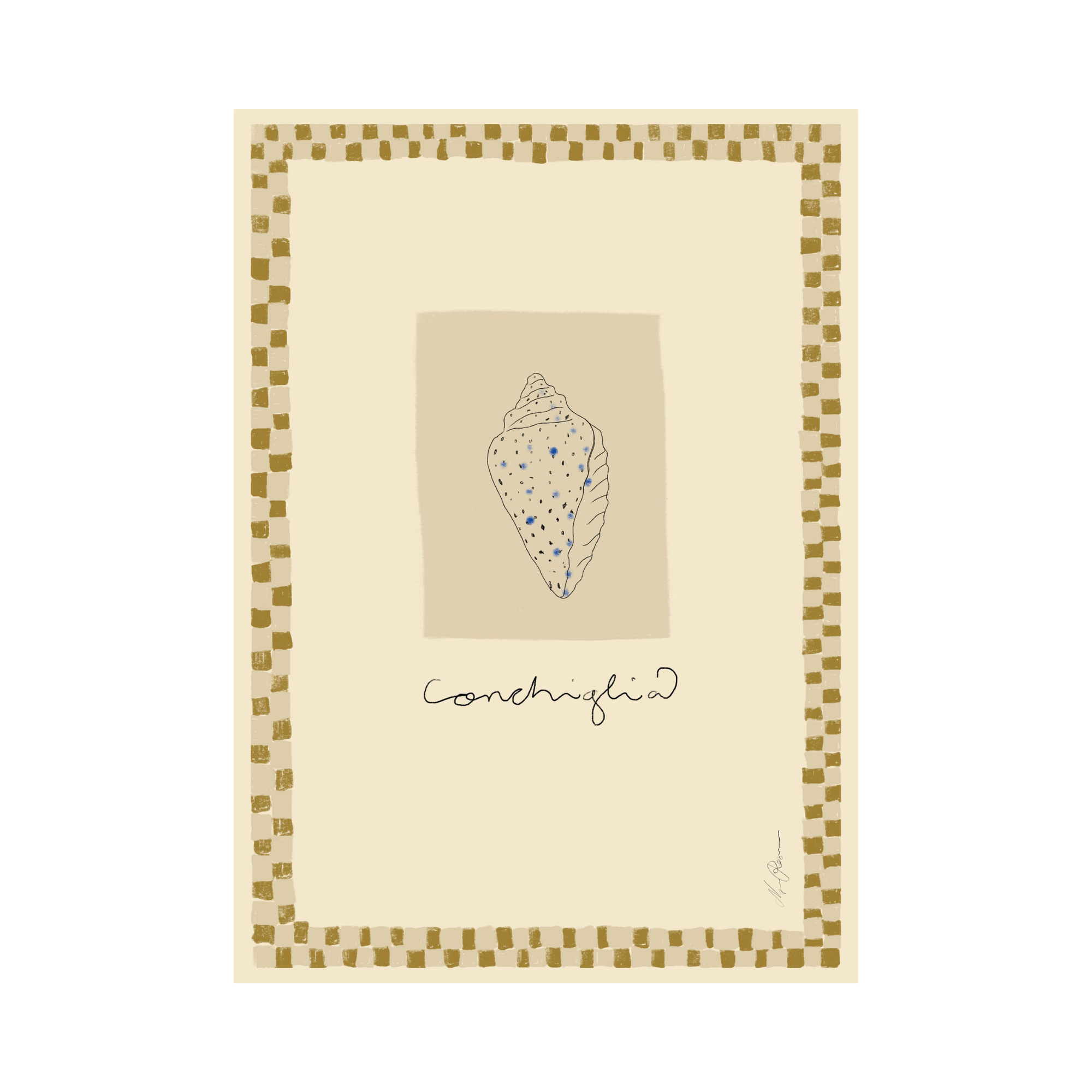 Oggetto Conchiglia Print