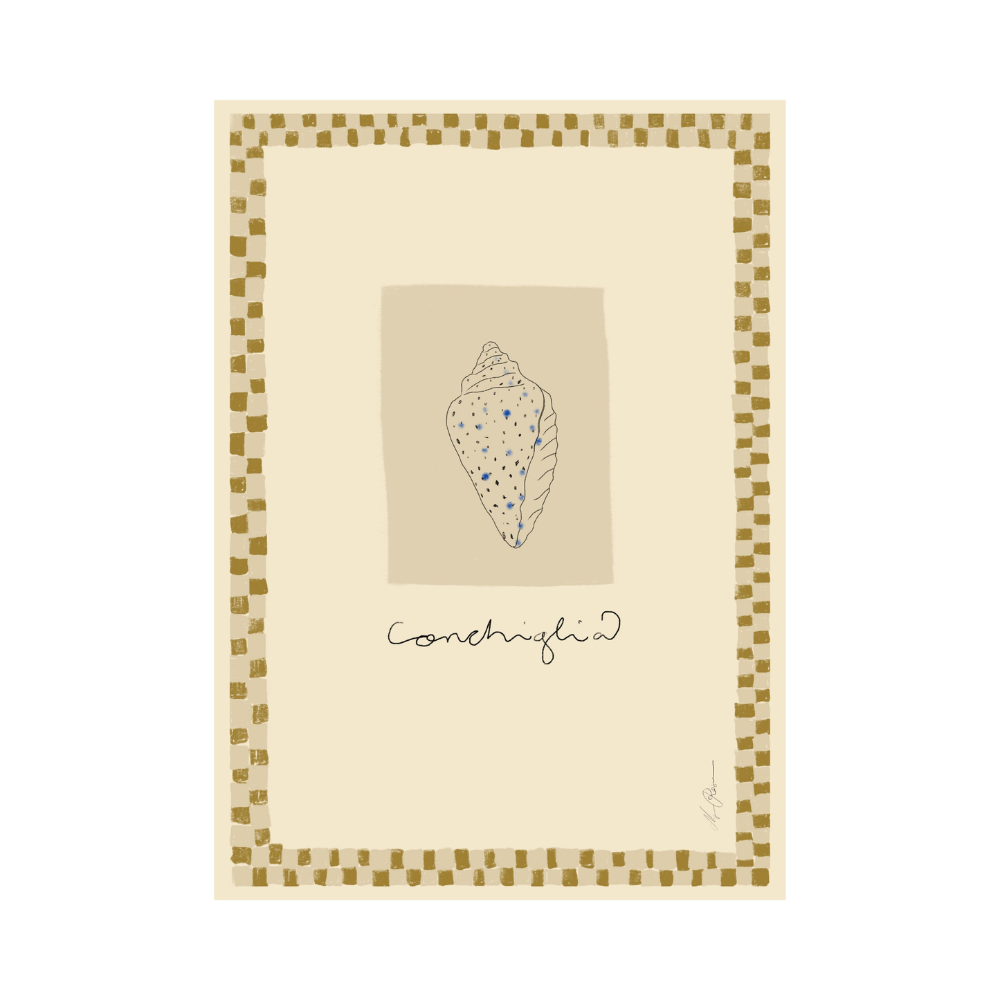 Oggetto Conchiglia Print
