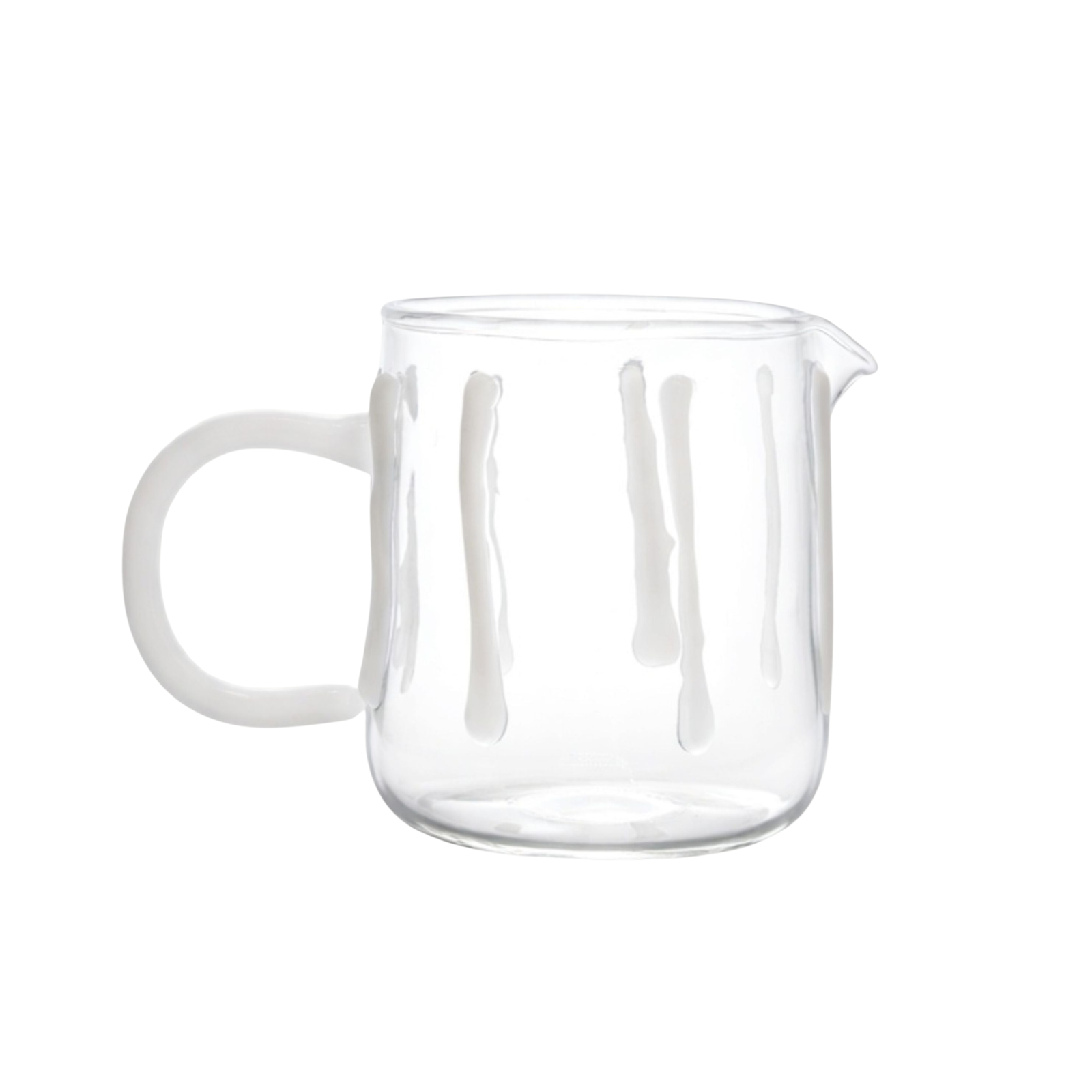 Handblown Glass 150ml Milk Jug