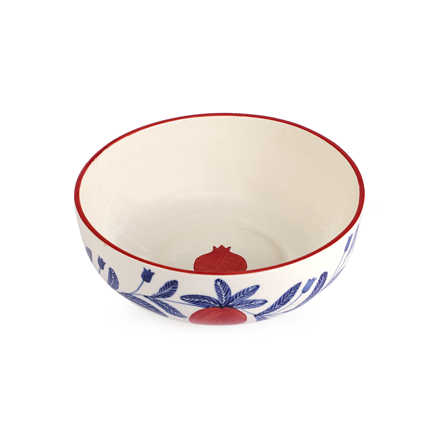 Indian Anaar Bowl, Red - 2.5x7 Inches  (Set of 4)
