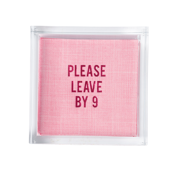 Acrylic Disposable Cocktail Napkin Holder
