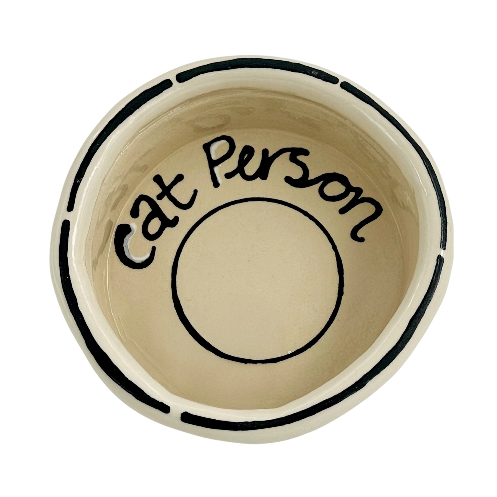 Cat Person Cat Bowl
