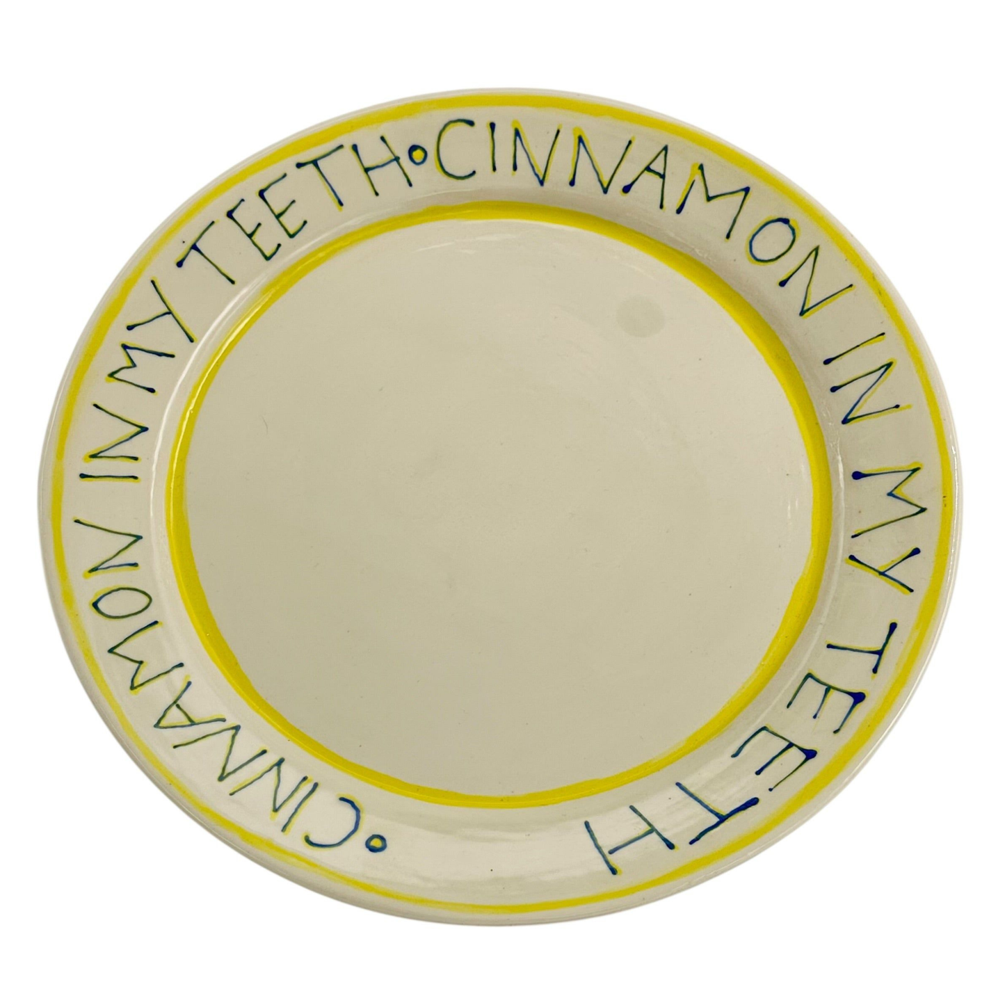 Cinnamon In My Teeth Dinner Plate