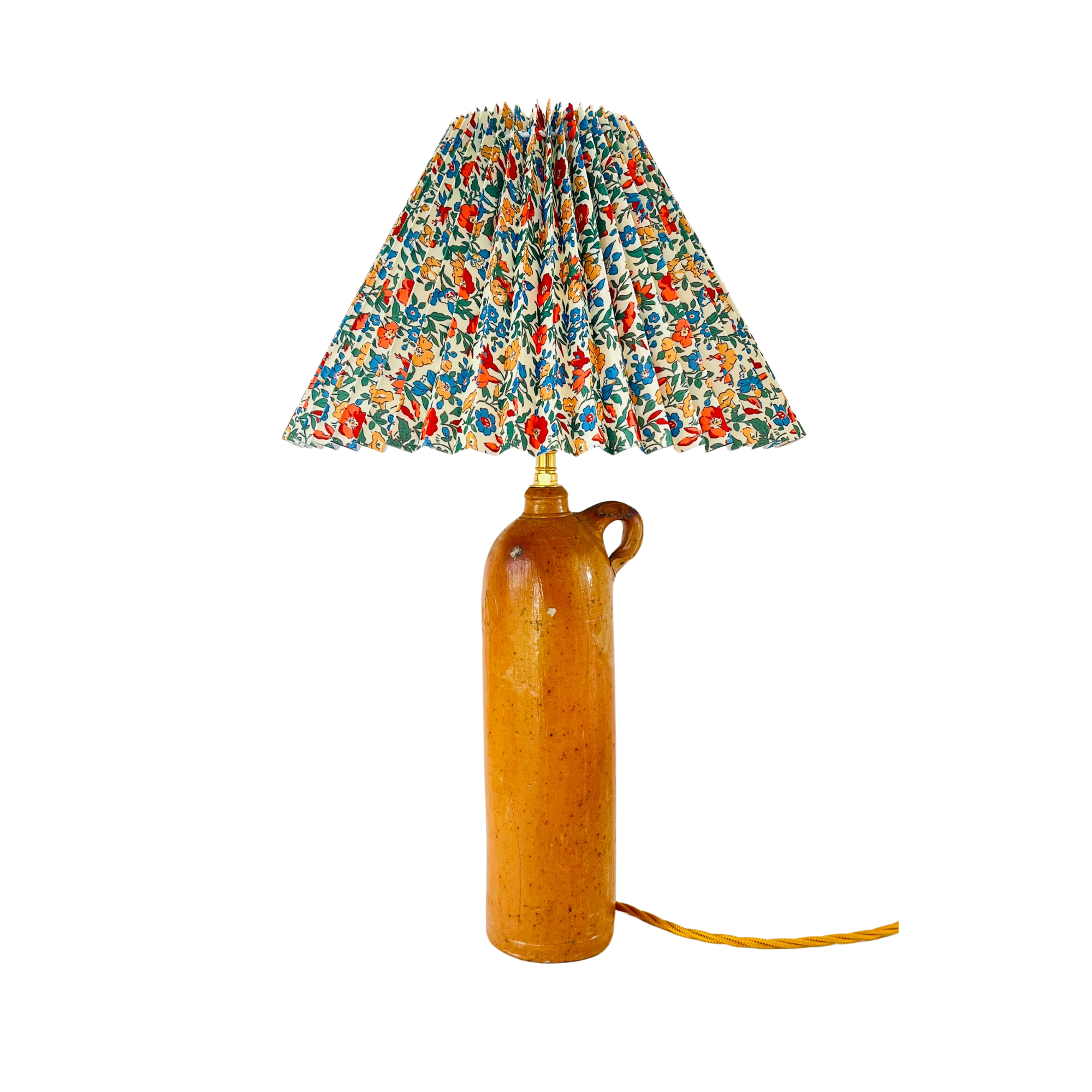 Antique Dutch Jug Lamp
