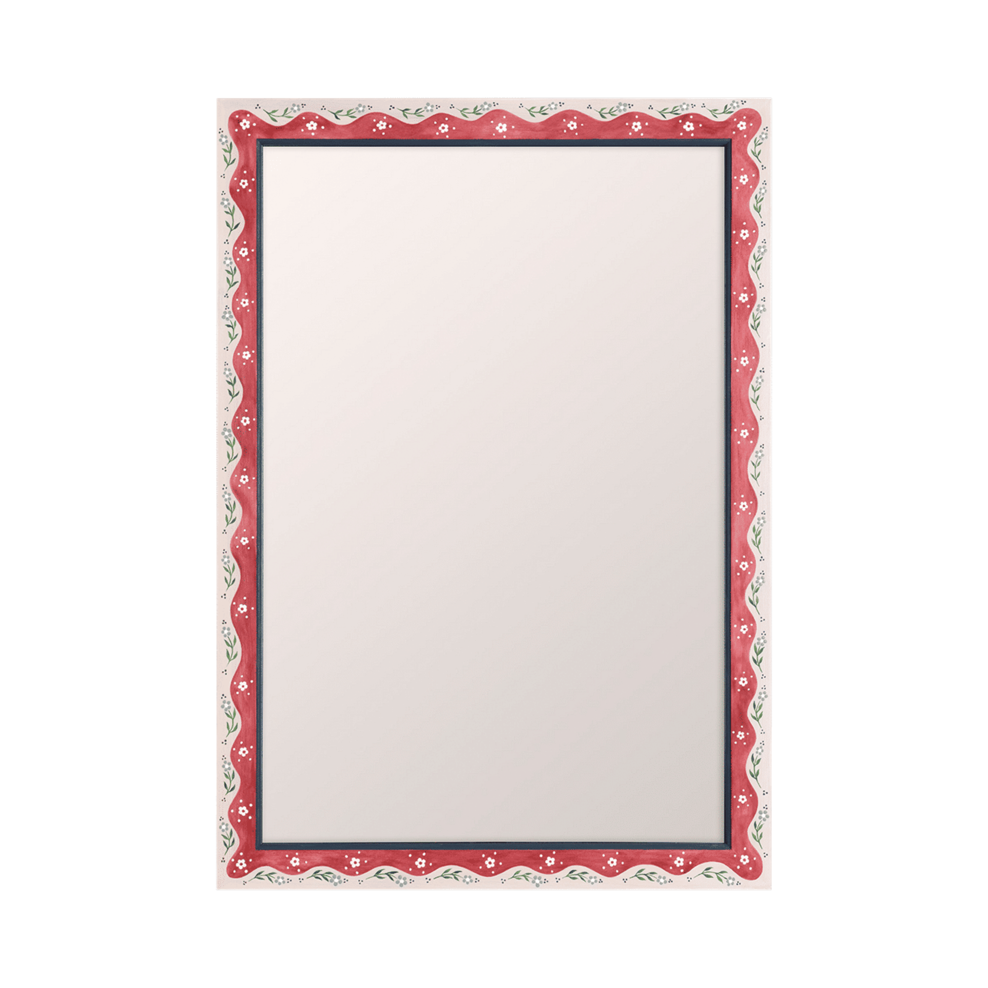 May Mirror - Crimson, Large
