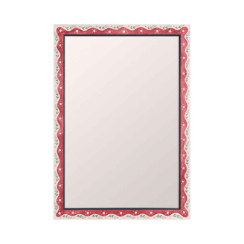 May Mirror - Crimson, Large