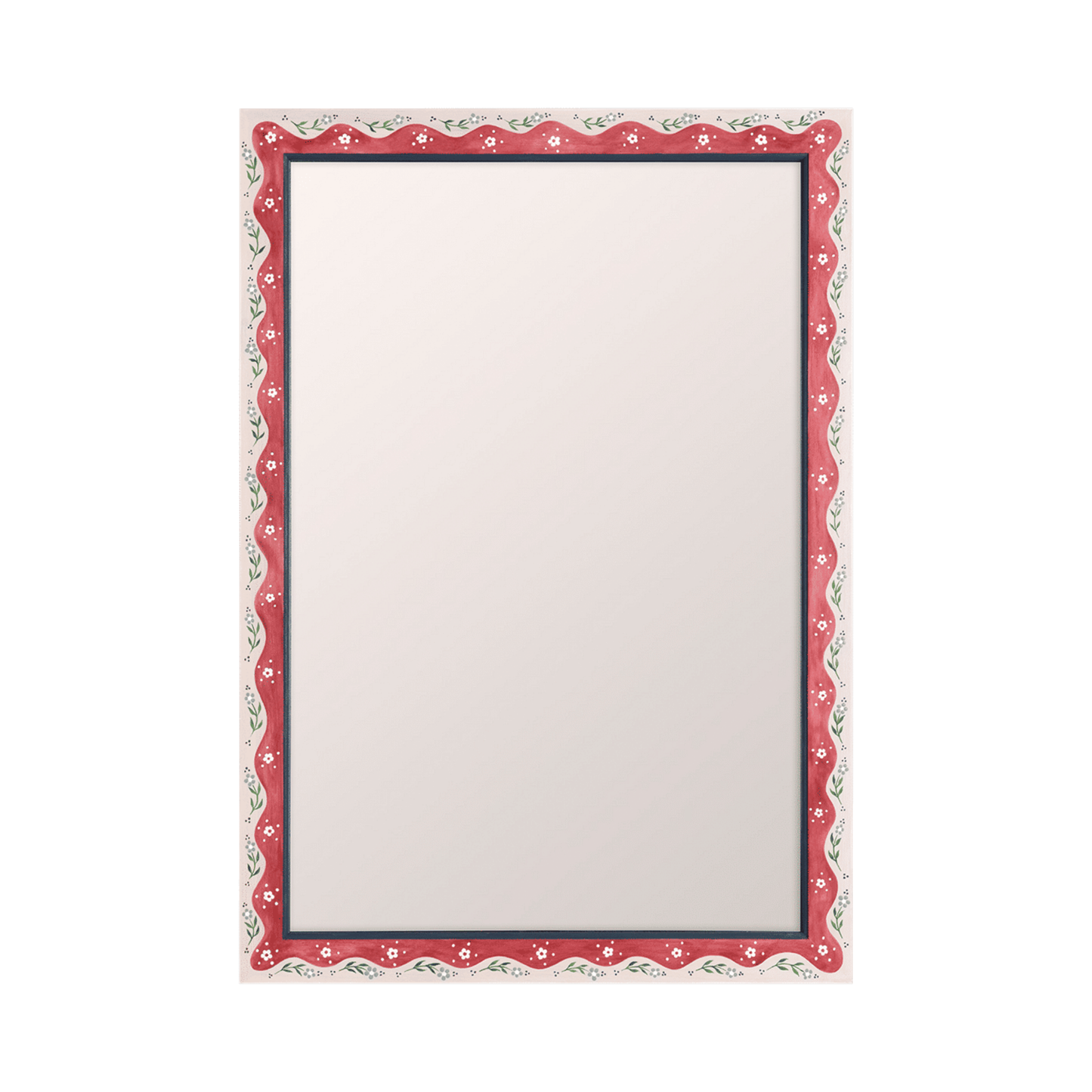 May Mirror - Crimson, Large