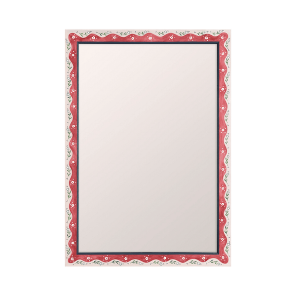 May Mirror - Crimson, Large