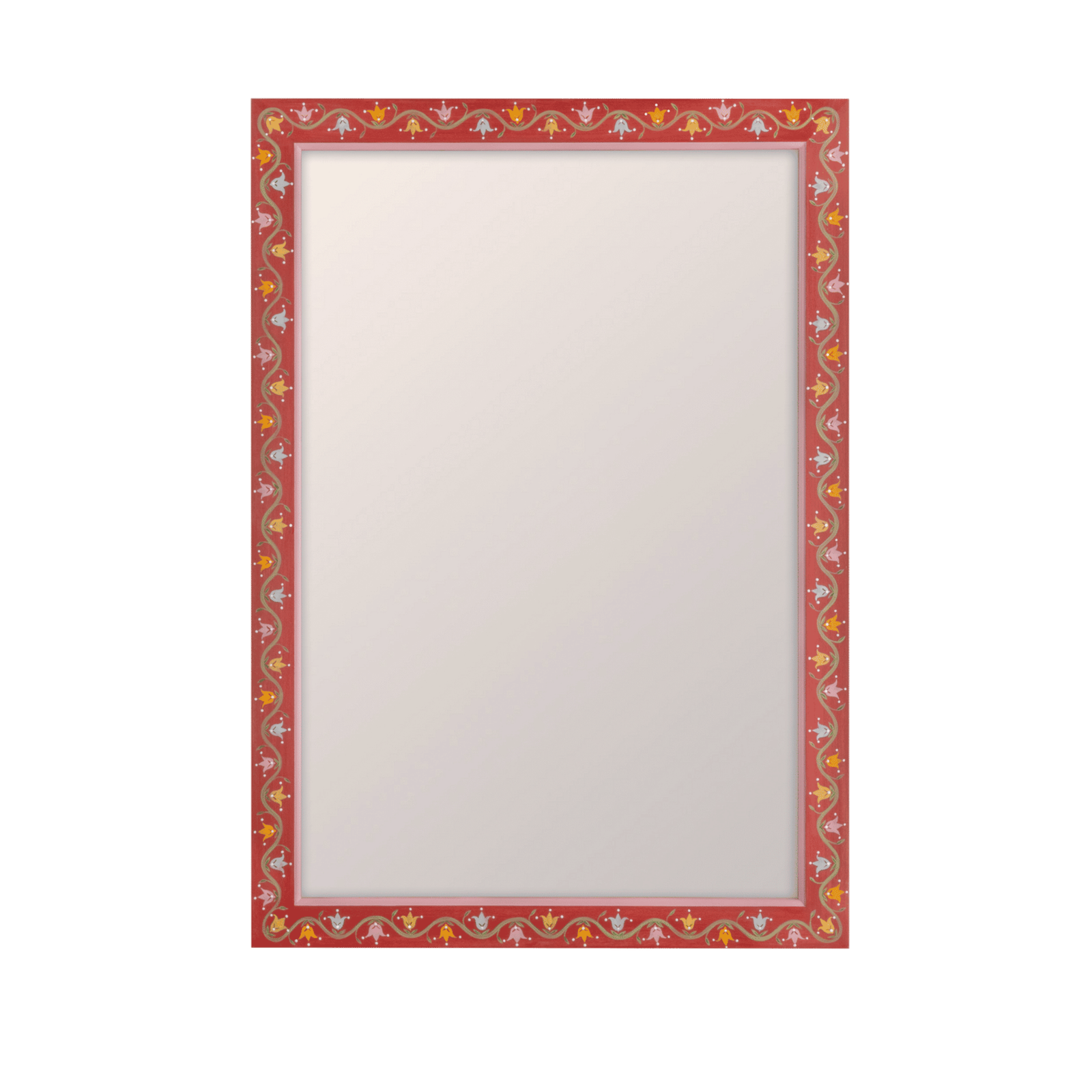 Rosa Mirror - Crimson, Large