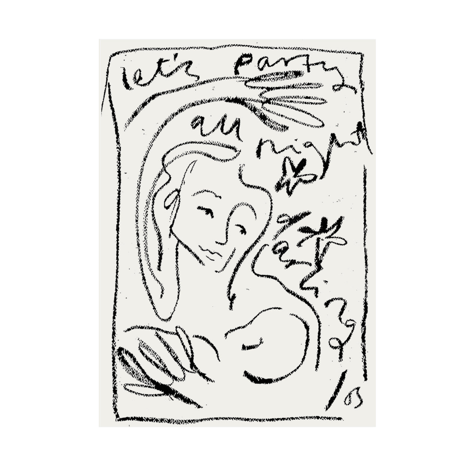 Let's Party Print
