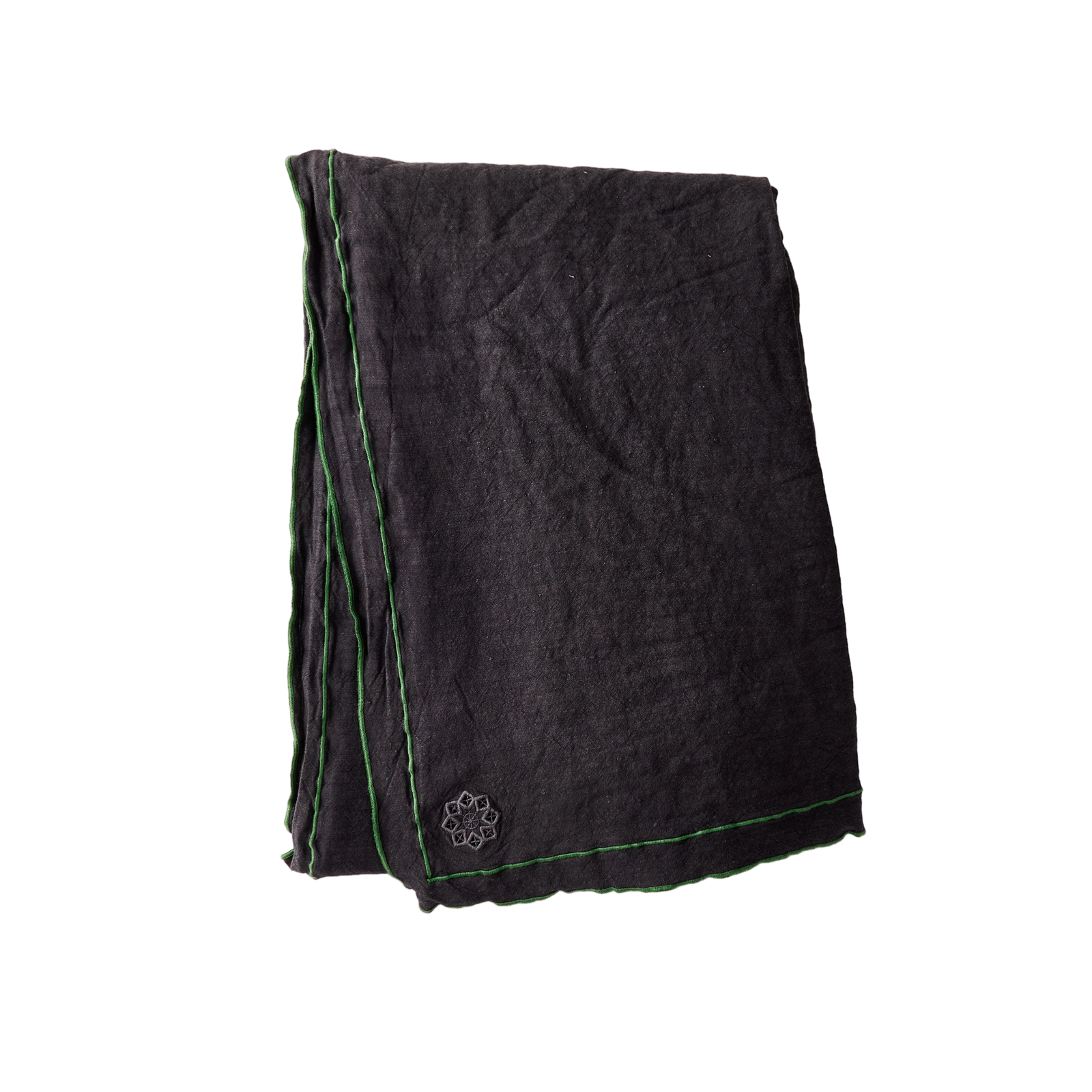 Day for Night Tablecloth Slate/Clover