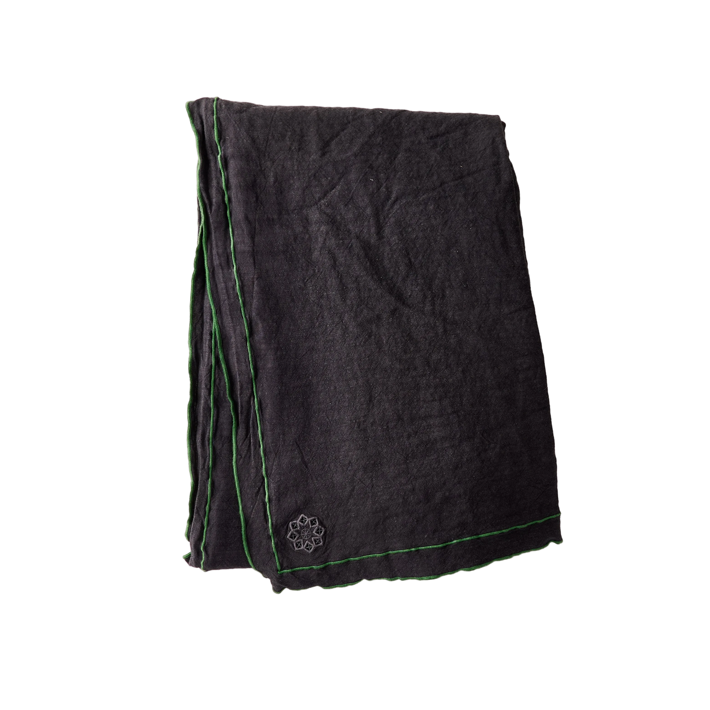 Day for Night Tablecloth Slate/Clover