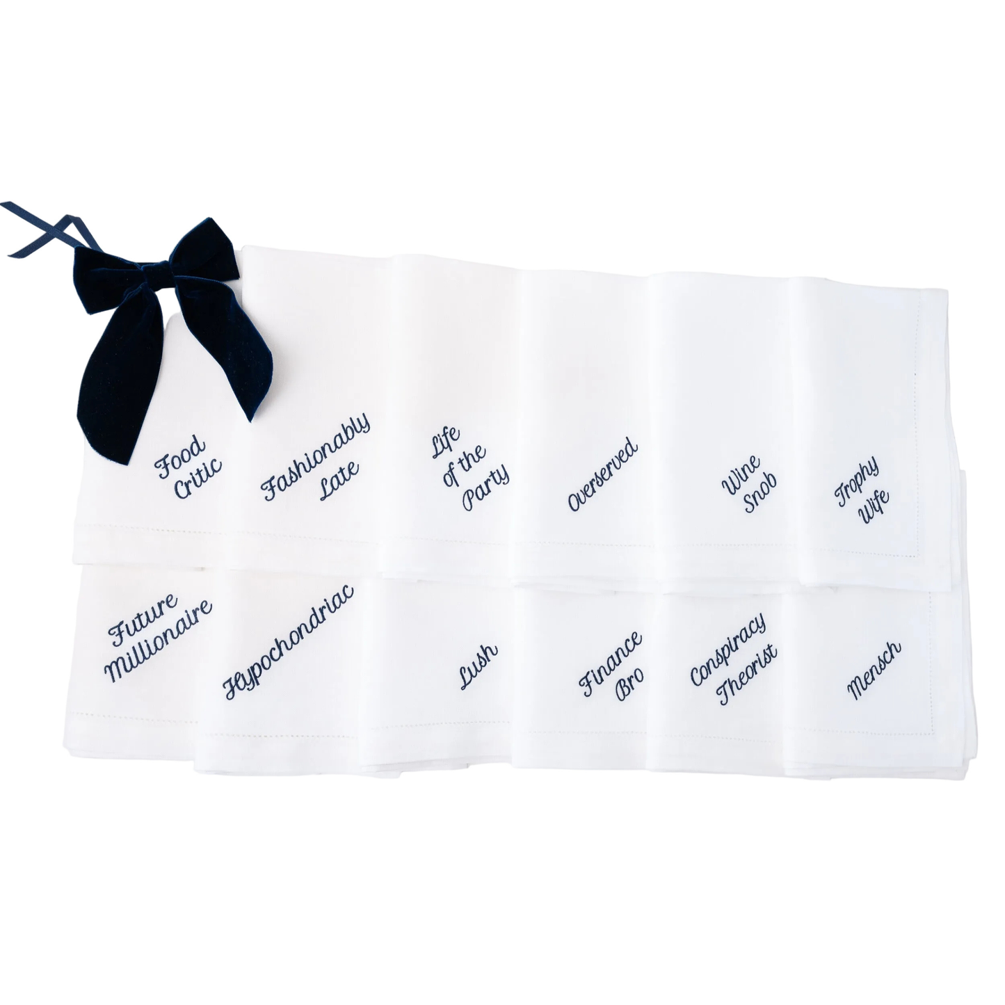 "Superlatives" Dinner Napkin Set