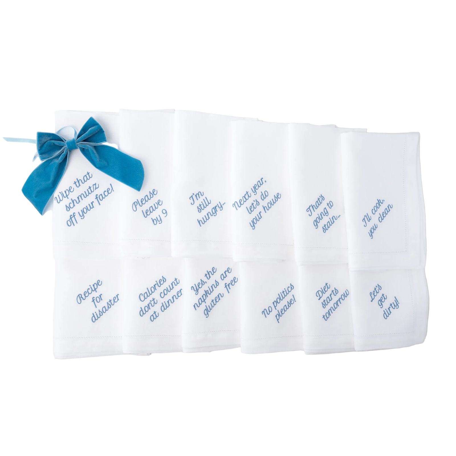 "Mixed Messages" Dinner Napkin Set