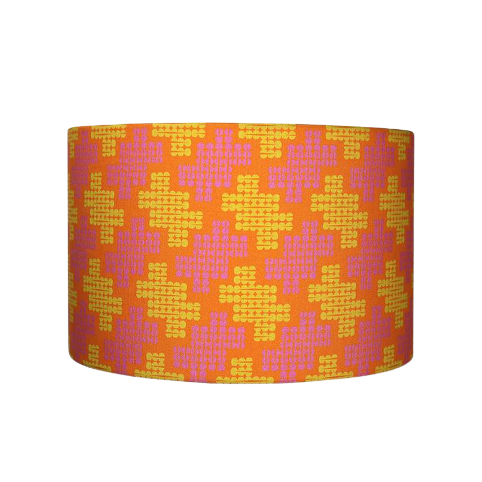 Acid Houndstooth Lampshade