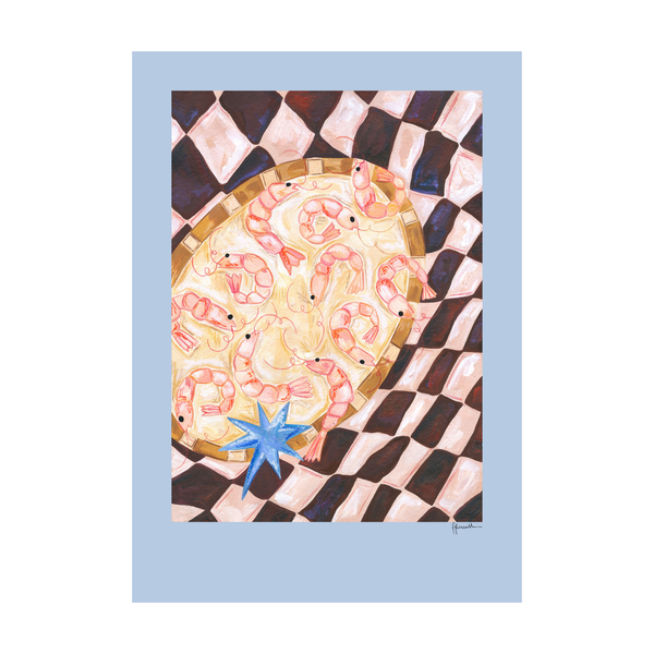 Prawn Party Print