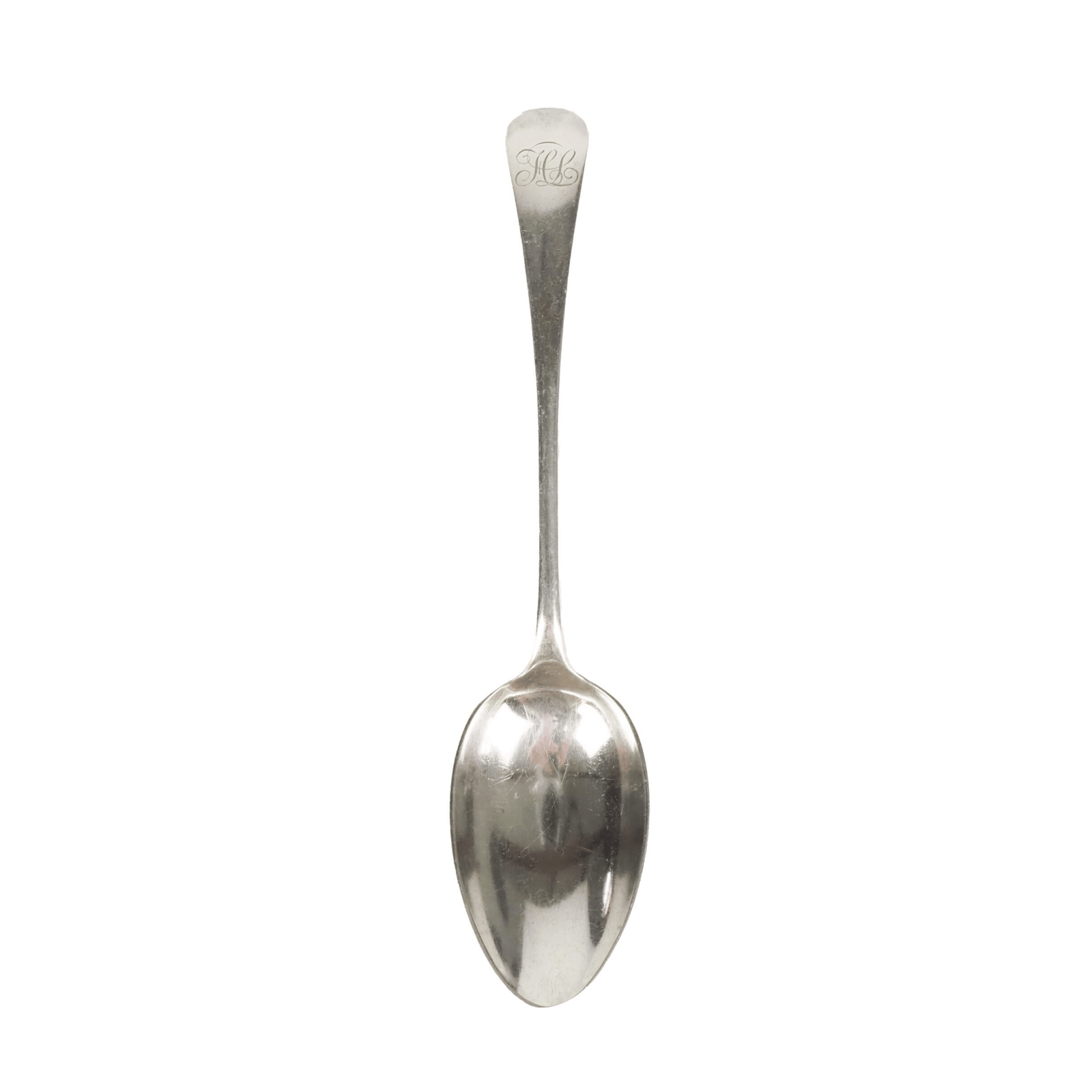 Antique Silver Plate Serving Spoon