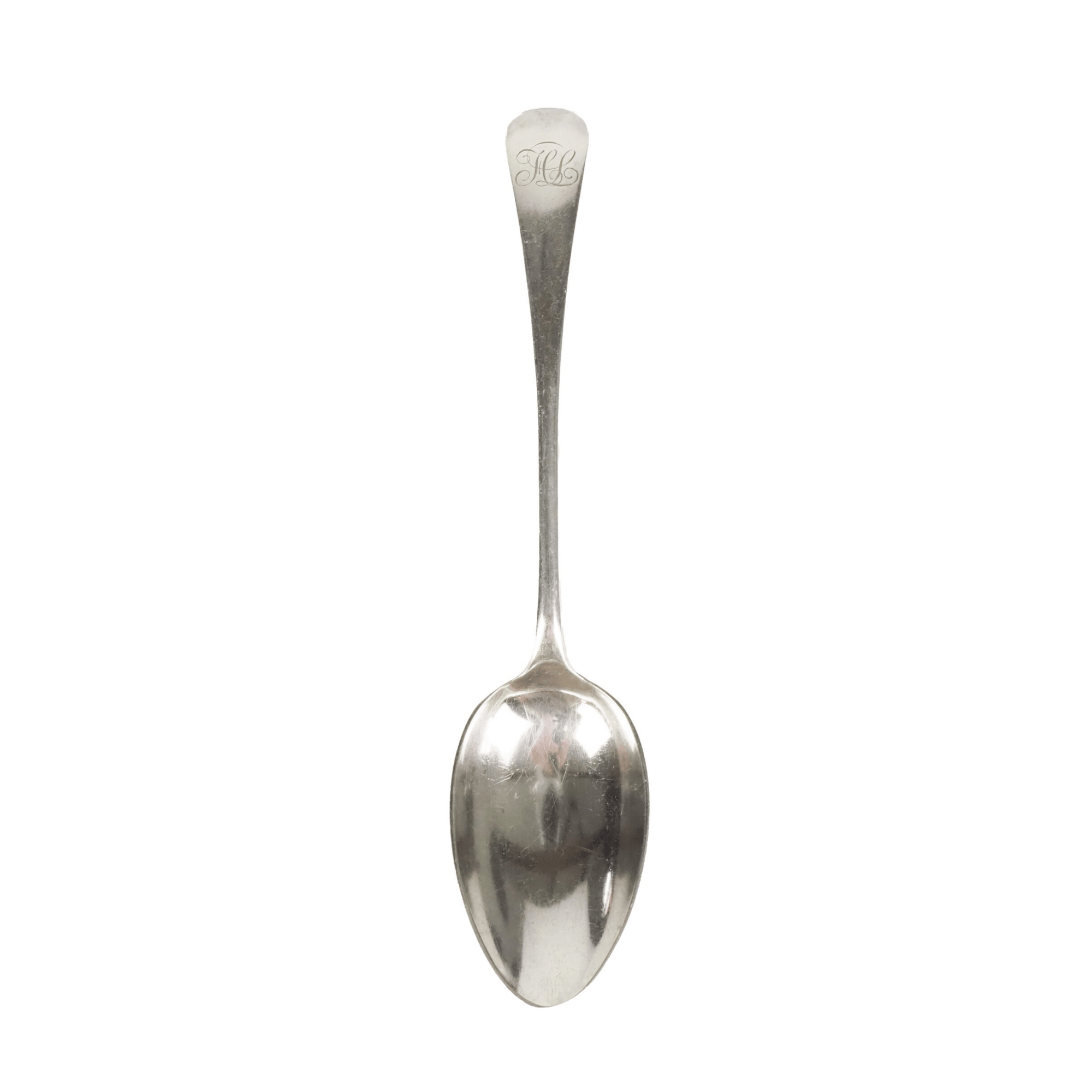Antique Silver Plate Serving Spoon