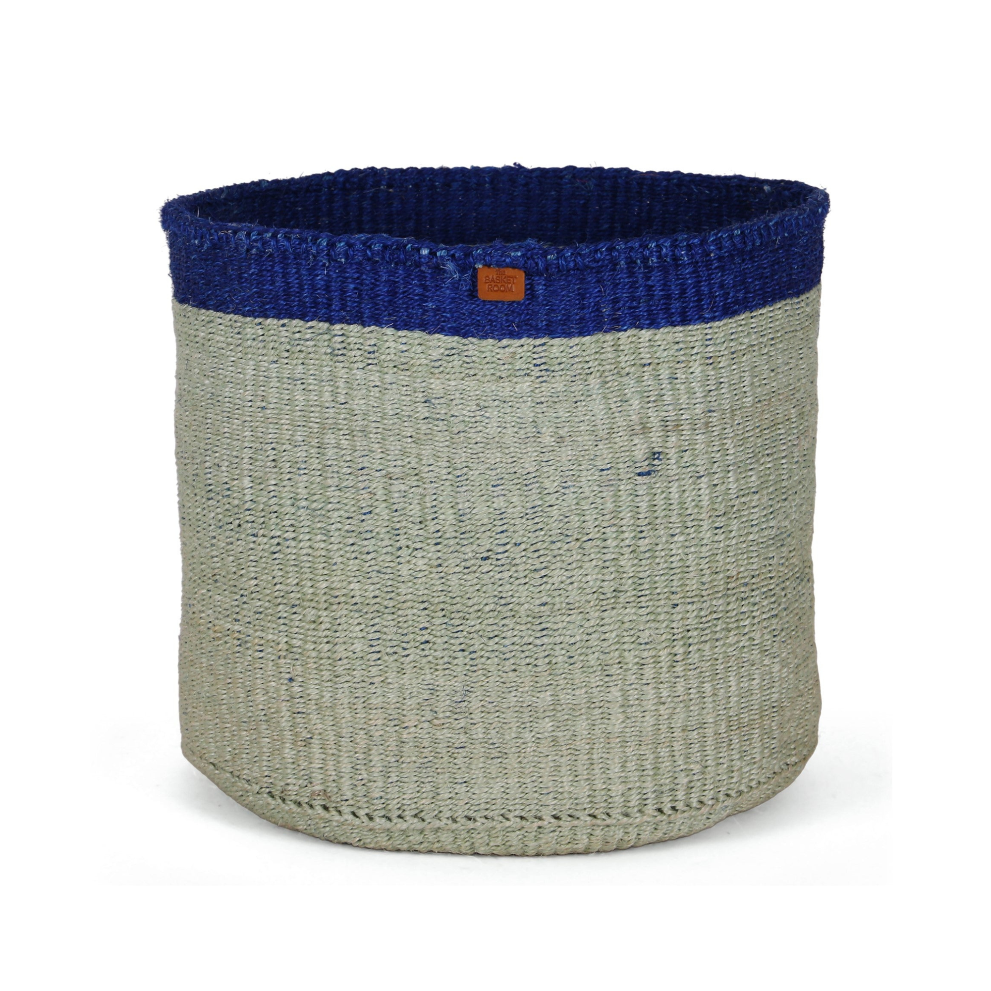 REFU: Sapling Green and True Blue Extra-Large Sisal Basket