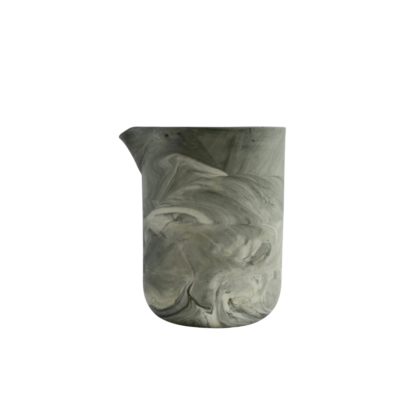 Creamer Jug Marble Black