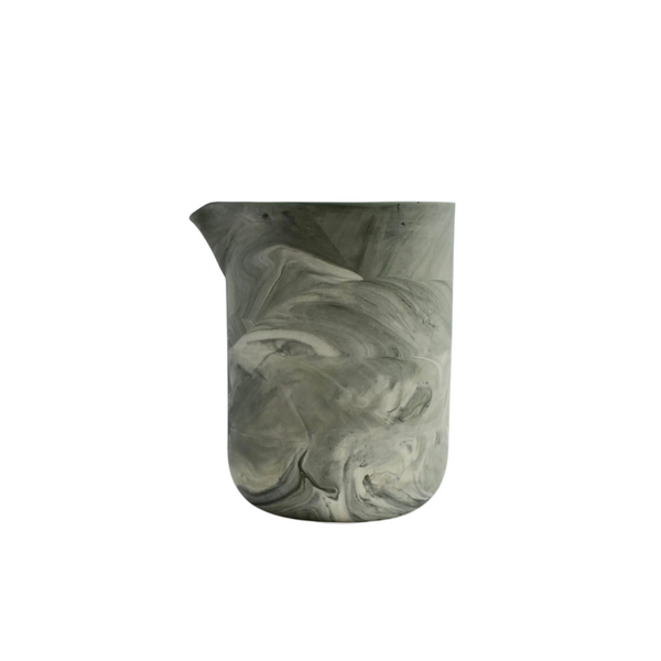 Creamer Jug Marble Black