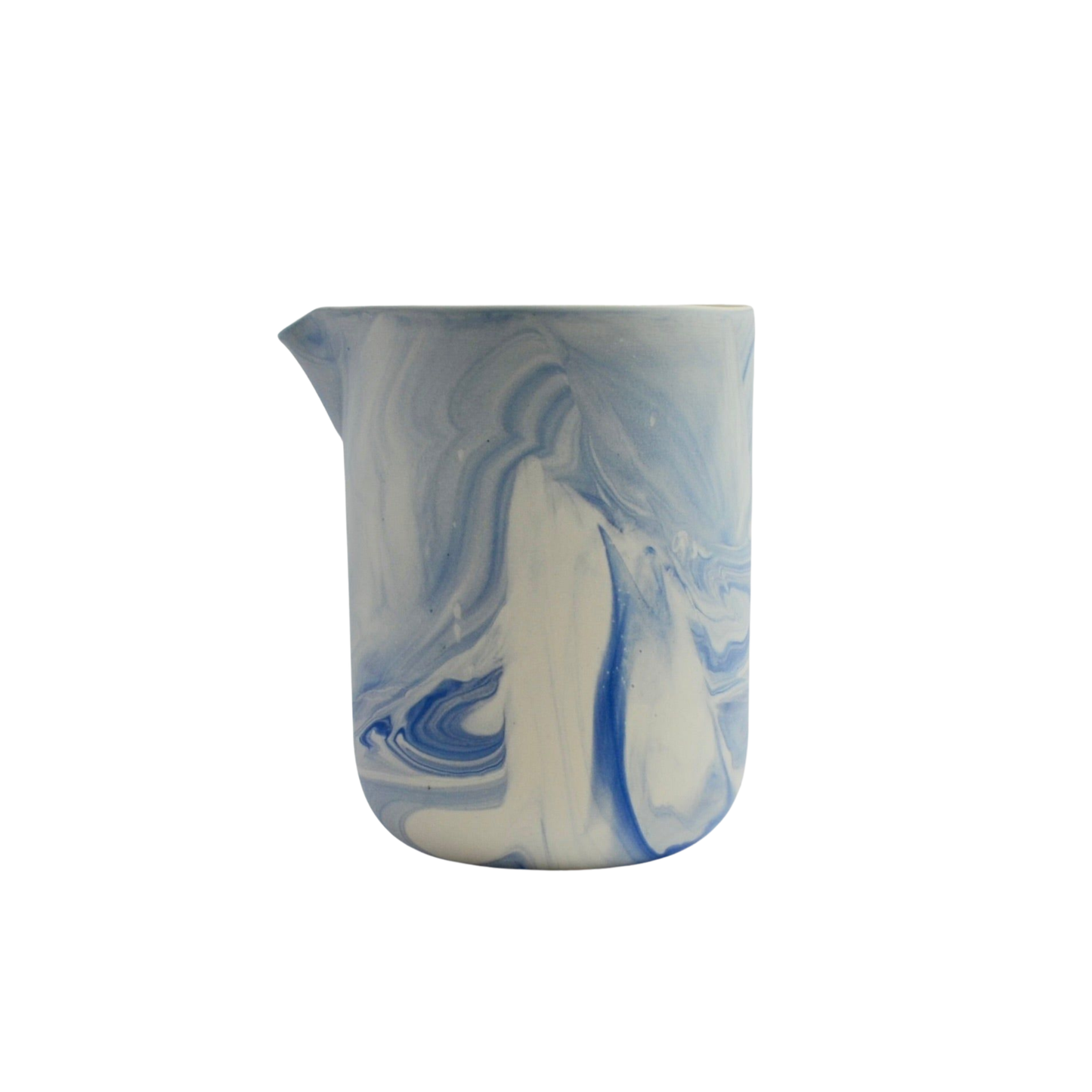 Creamer Jug  Deep Blue Marble
