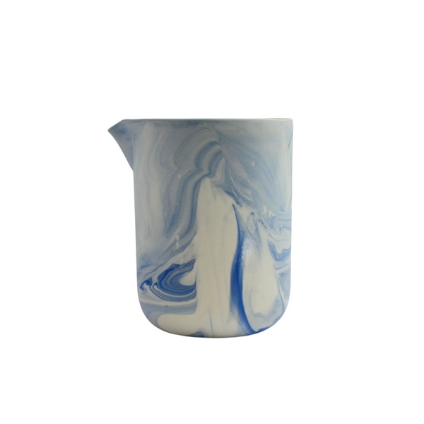 Creamer Jug  Deep Blue Marble