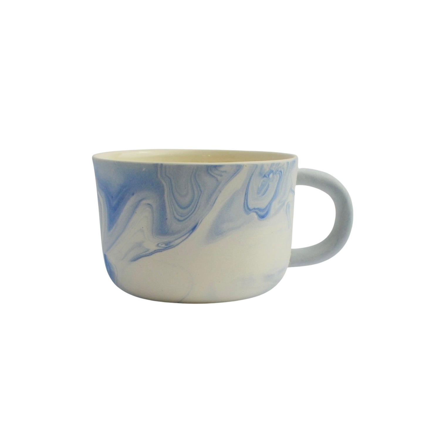 Coffee Cup Deep Blue Marble