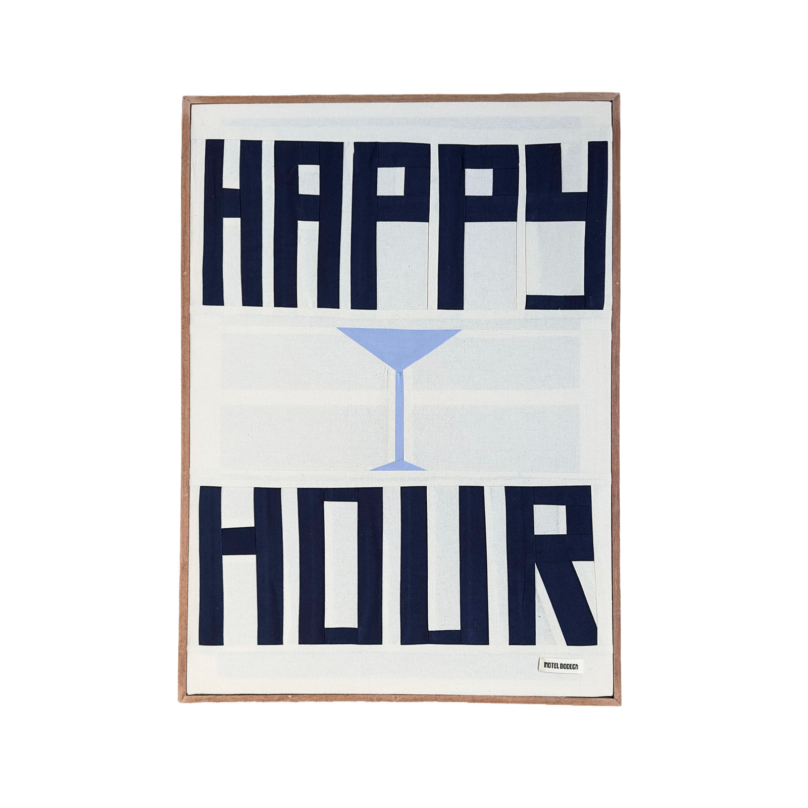 Happy Hour Original Quilted Artwork