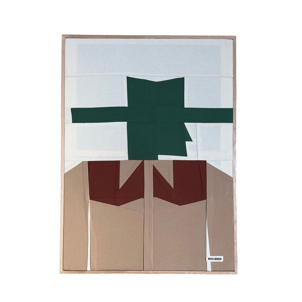 Cowboy Original Quilted Artwork