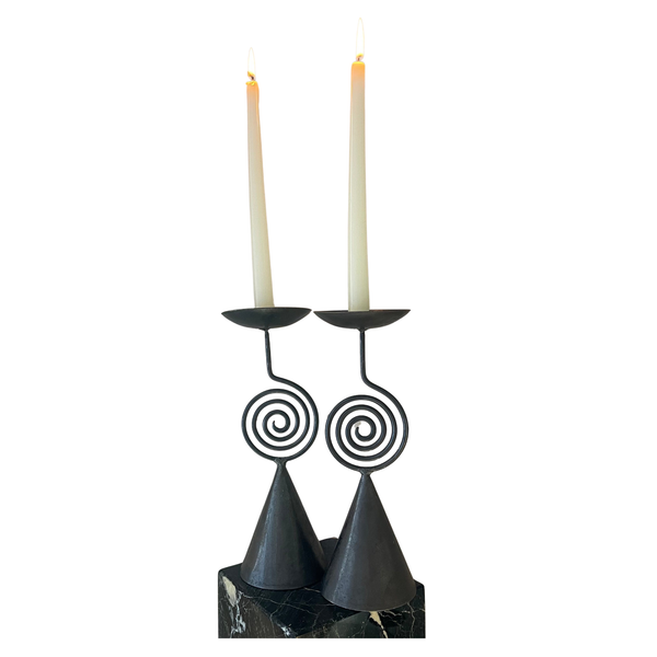 Pier One Metal Candle Holders Metal Spiral Design