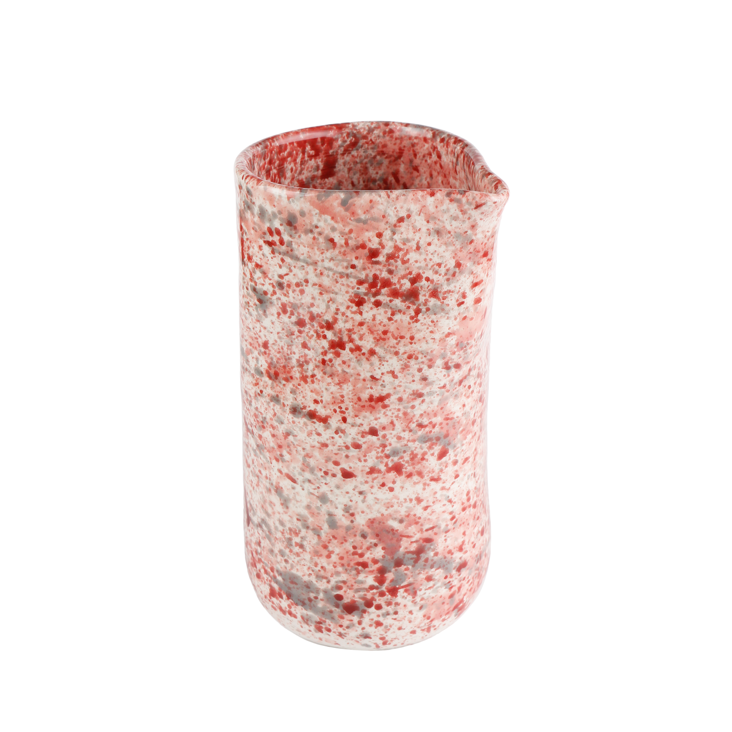Hibiscus Splatter Jug