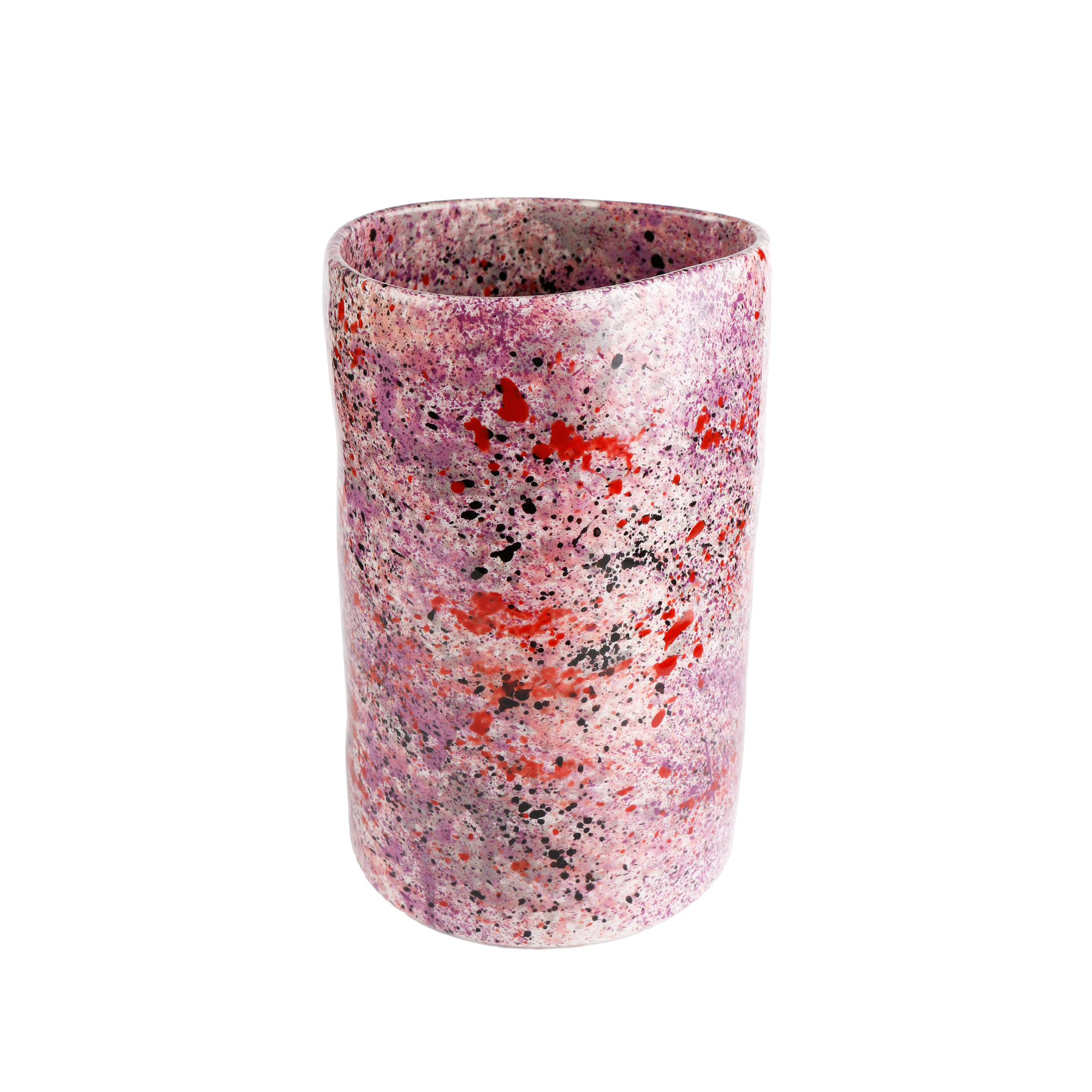 Black Rose Splatter Espresso Cup-