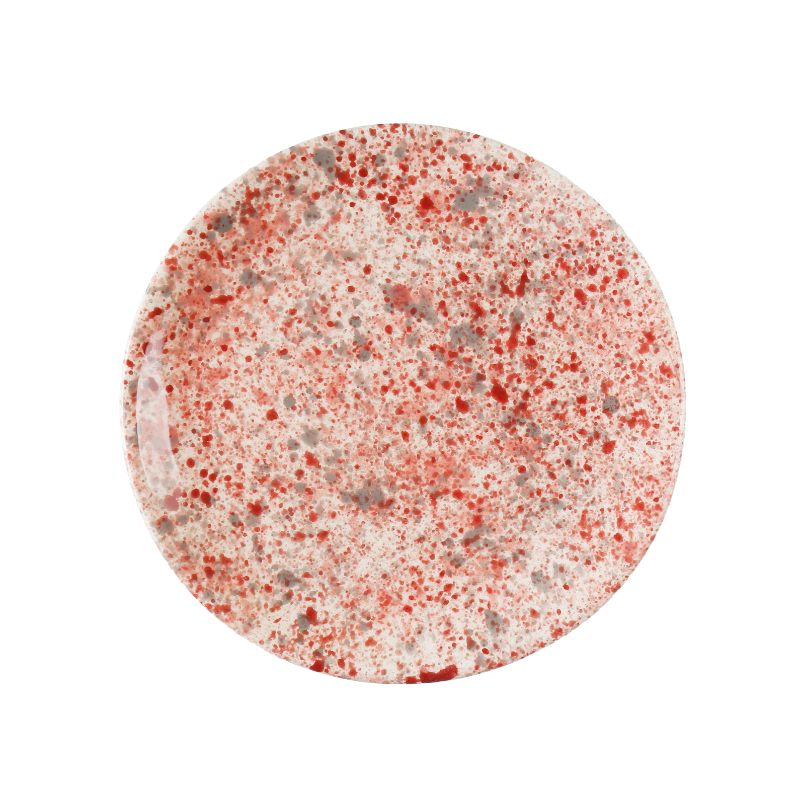 Hibiscus Splatter Plate-