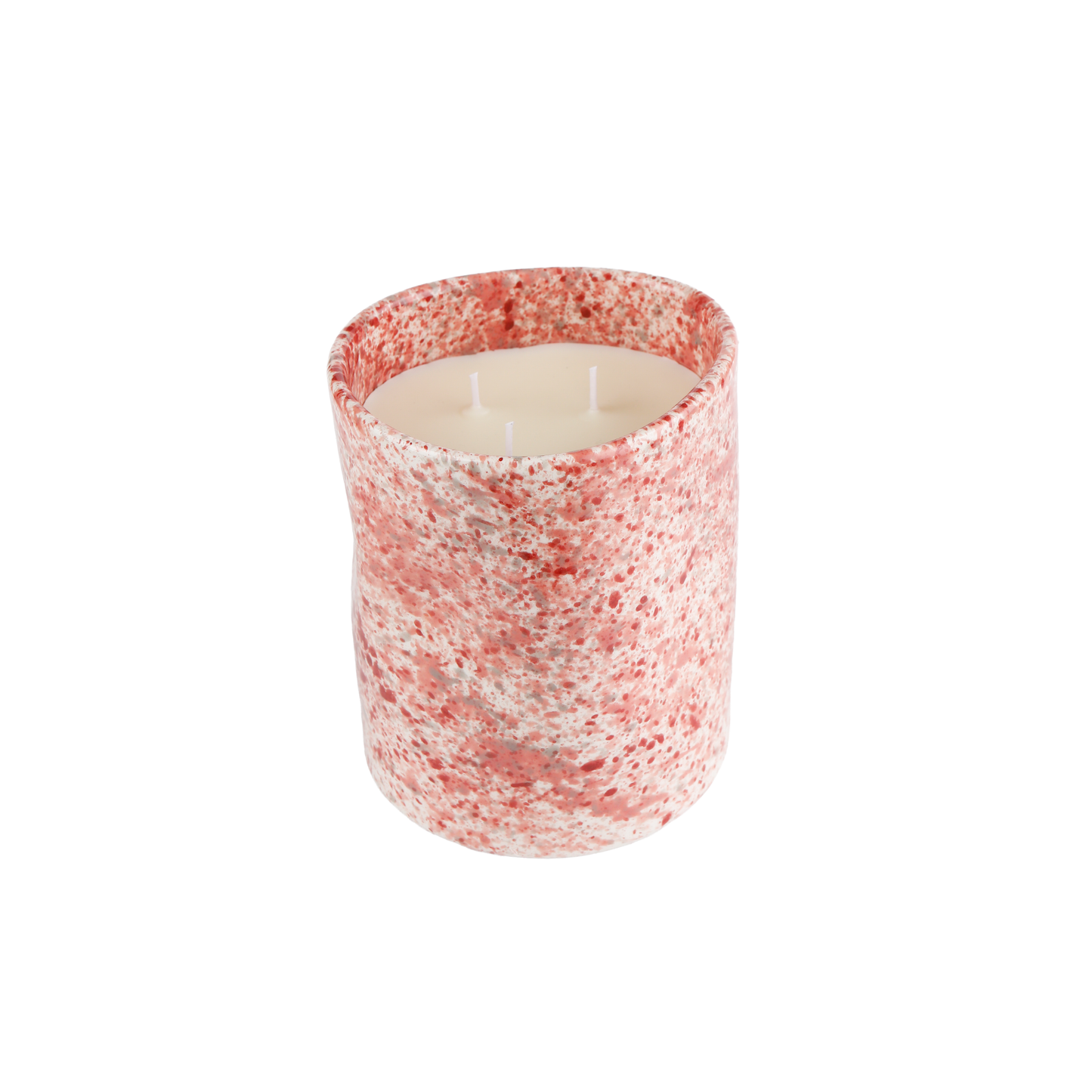 Hibiscus Splatter Candle