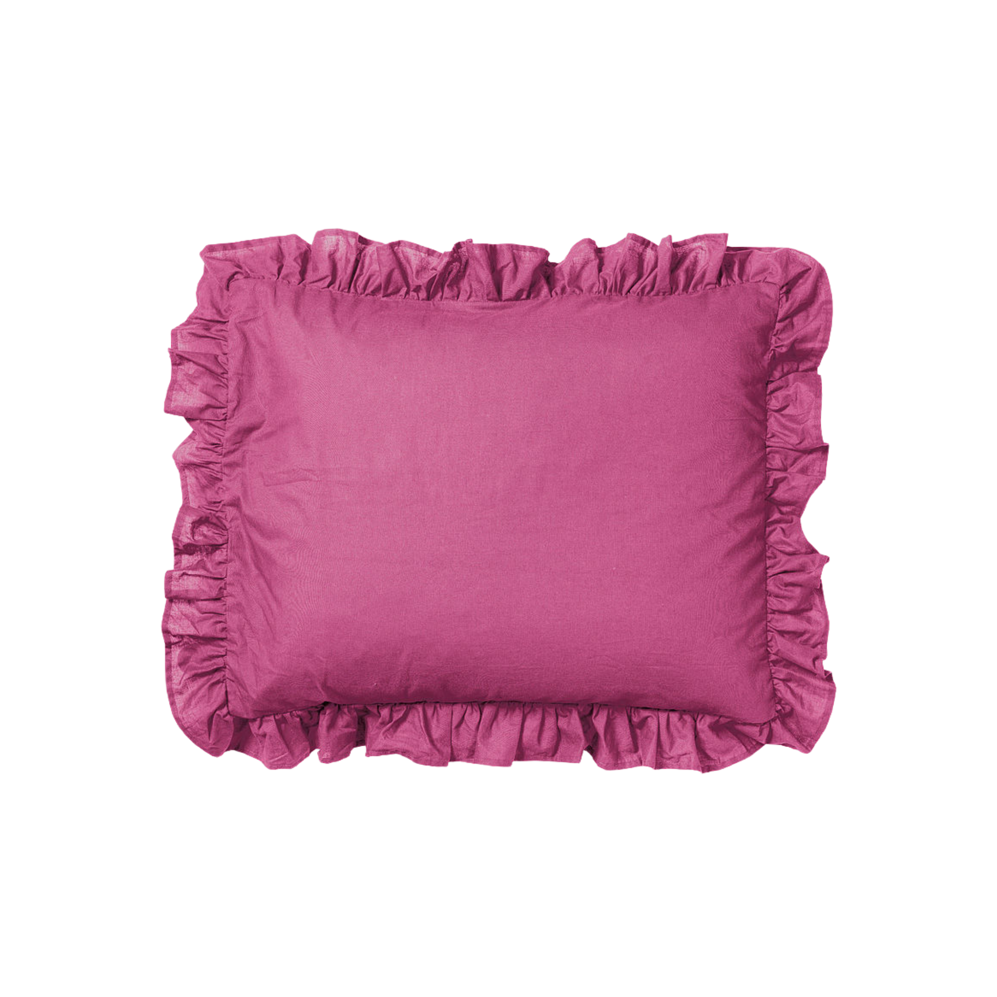 Frill Pillow Case Pitaya