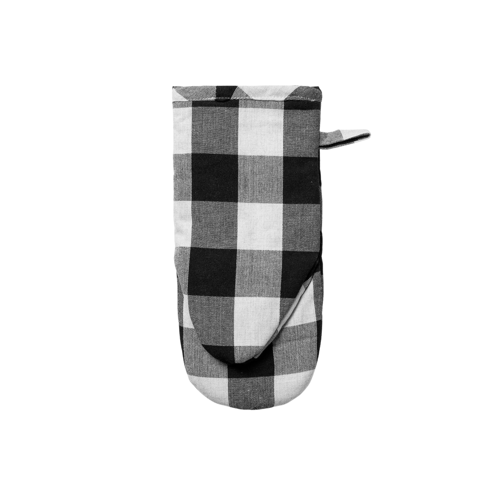 Oven Mit Checked b/w