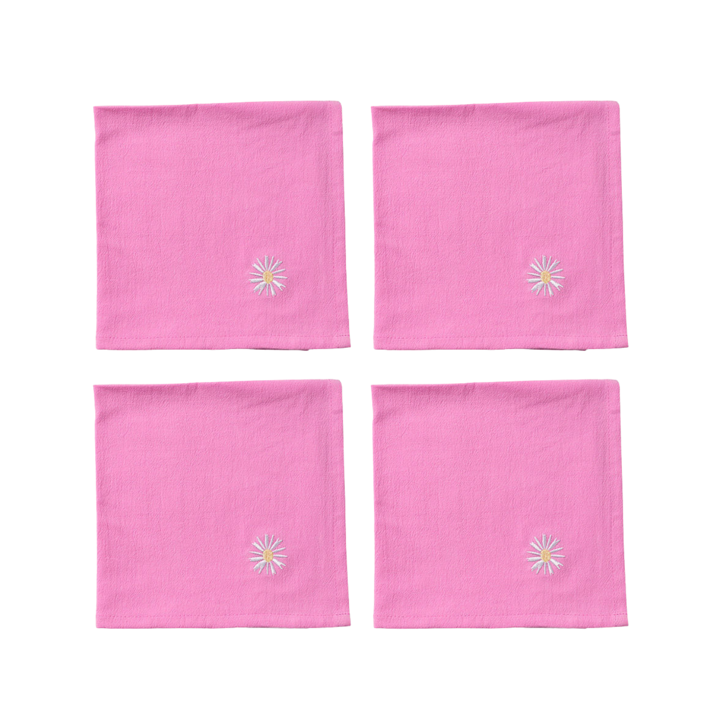 Napkin 4 pcs Pink Daisy