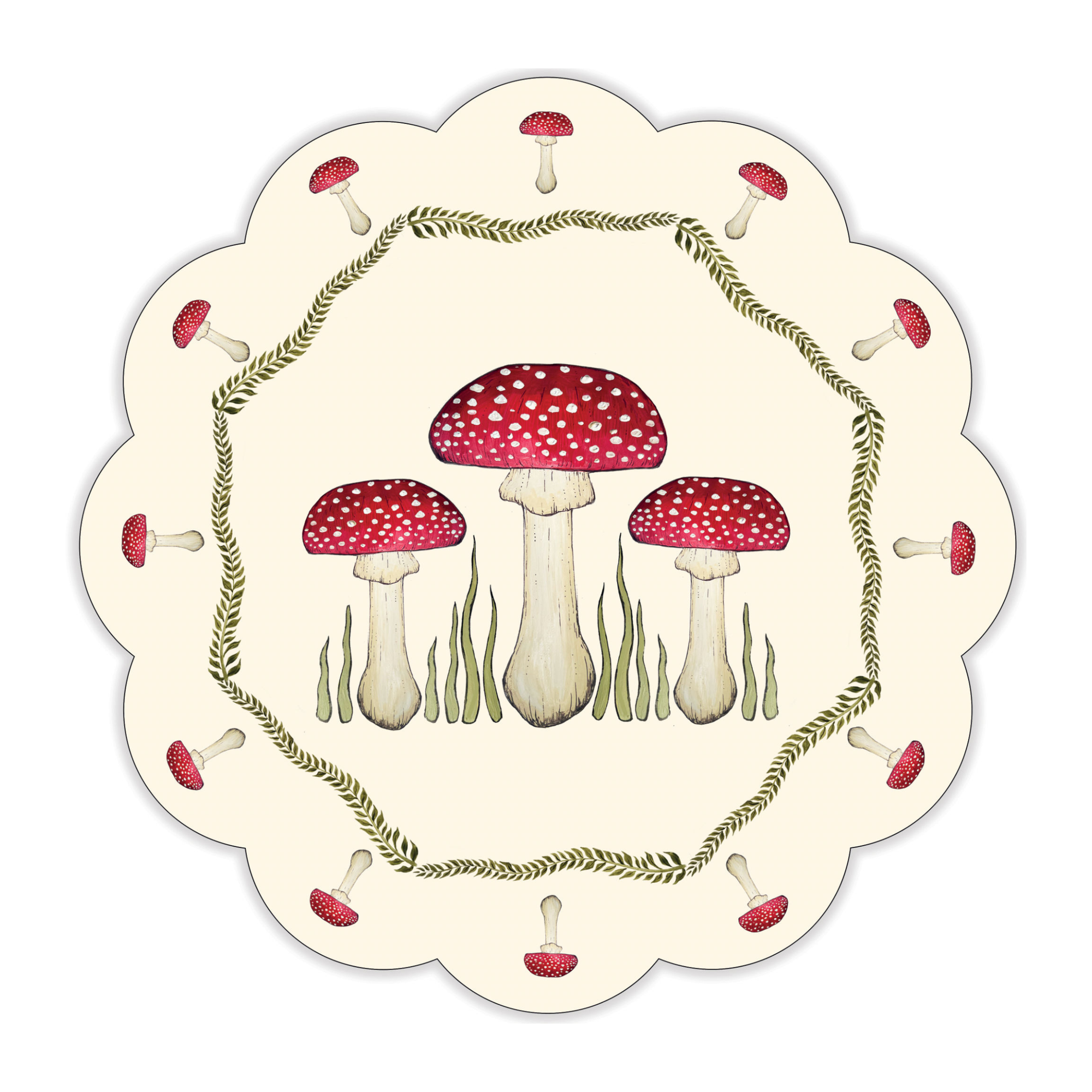 Mushroom Table Mat