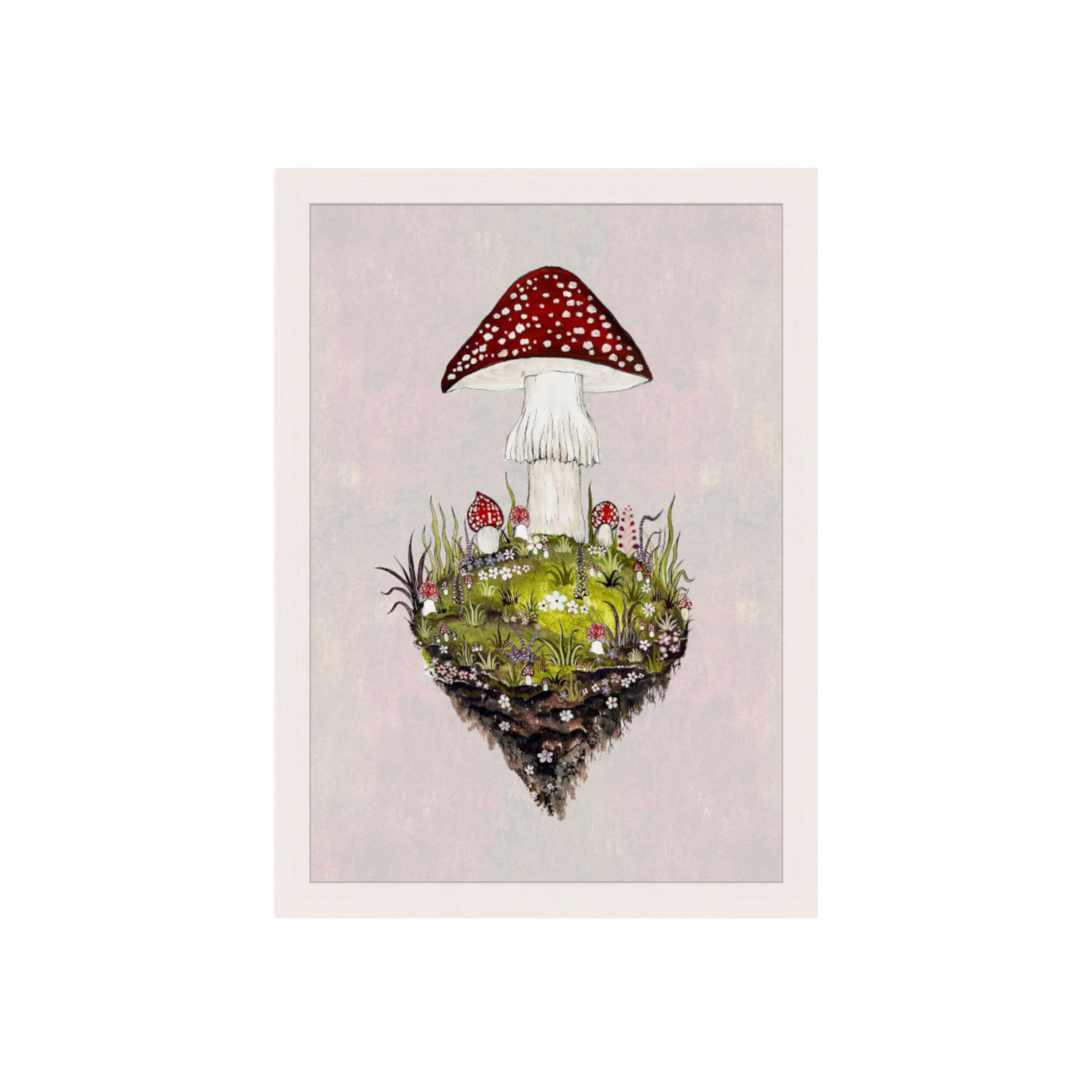 Limited Edition Mushroom Mountain Print