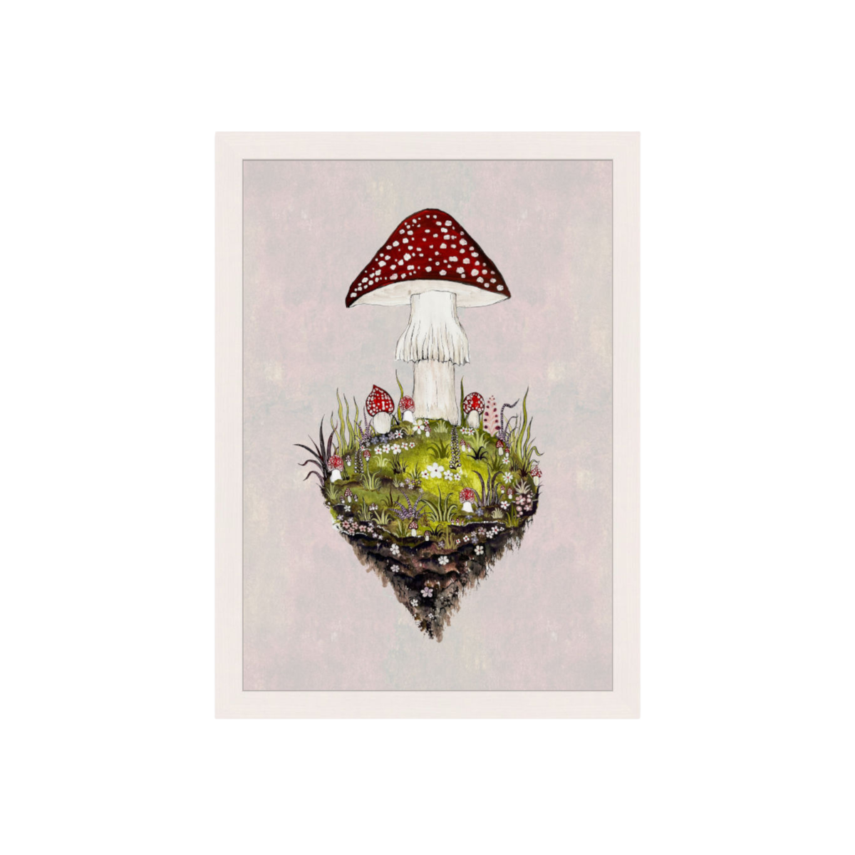 Limited Edition Mushroom Mountain Print