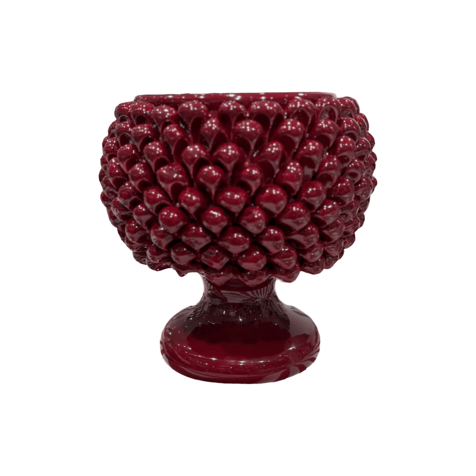 Large Bordeaux Pine Cone