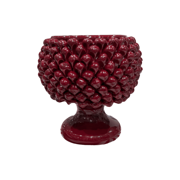 Large Bordeaux Pine Cone