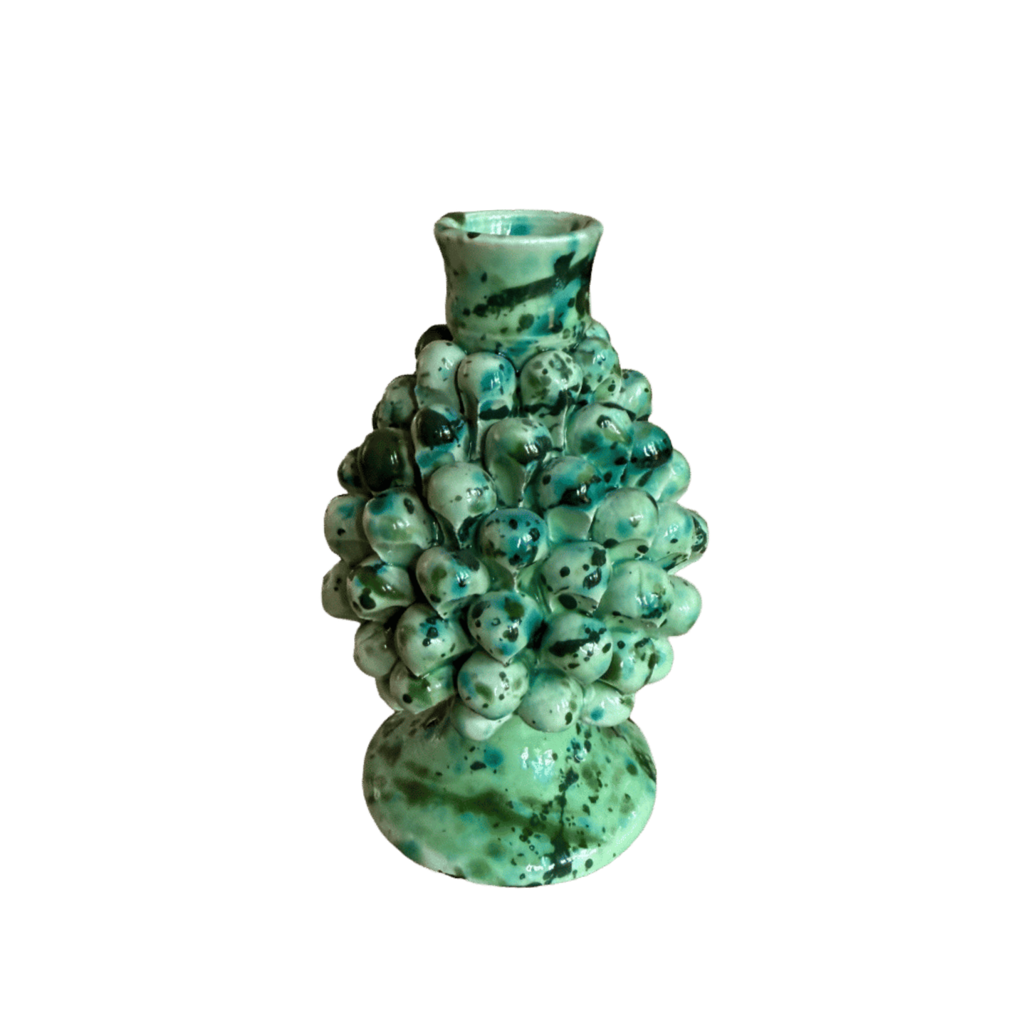 Pigna Candlestick Aqua Blue - Small
