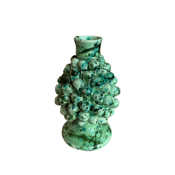 Pigna Candlestick Aqua Blue - Small