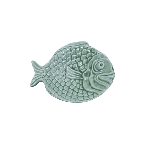 Mini Green Fish Platter - 10.5cm